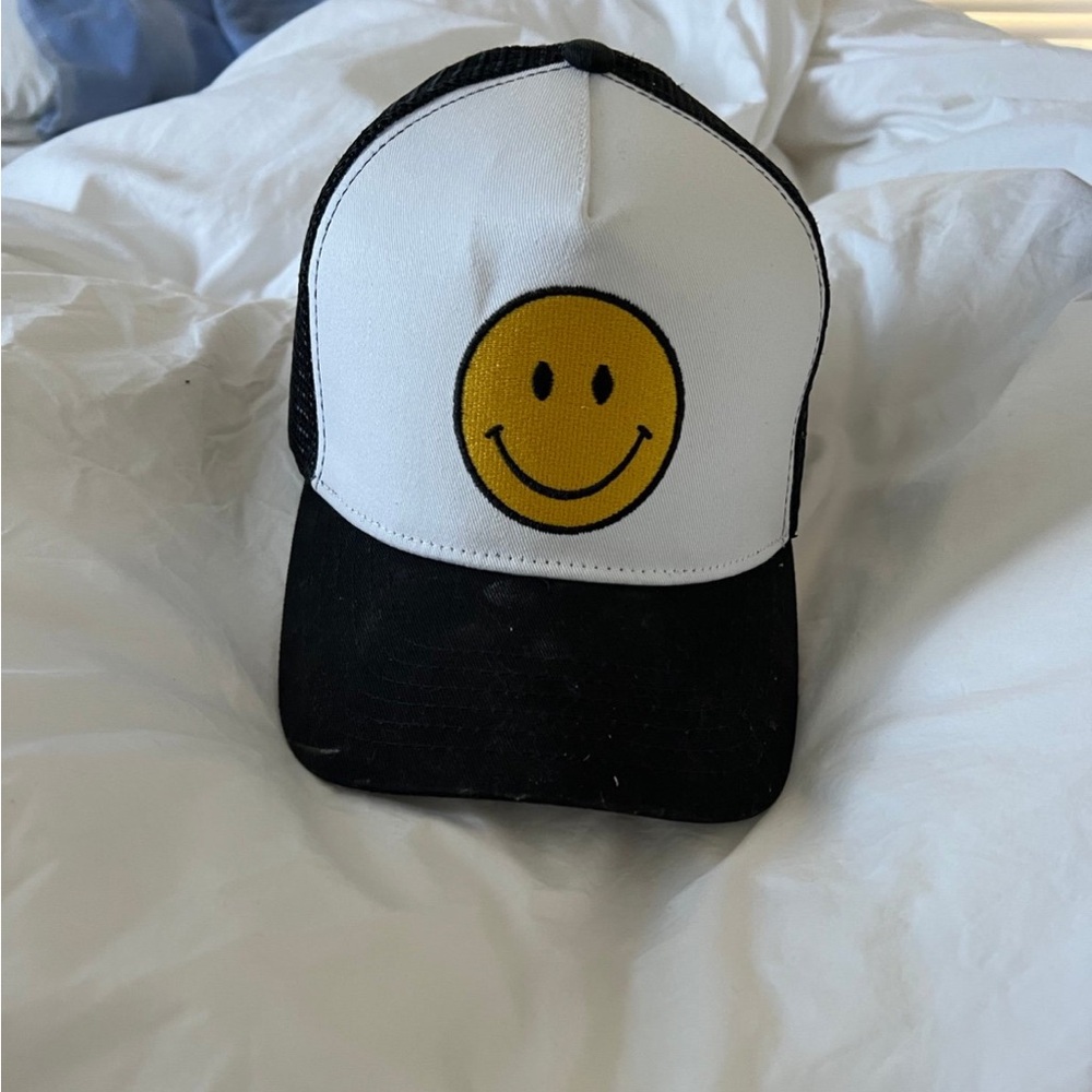 Smiley Face Trucker Hat